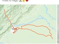 Superamos los 100 km  🚴🏽‍🥰✌️  Gracias por tanto Dios