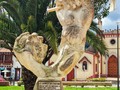 Arcabuco Boyaca, un lugar donde resalta el valor que tiene el campesino, en dónde se encuentra una representación de la diosa del agua "Sie", que a partir de su historia se tejen mitos y relatos muiscas.  #boyaca #lugaresmagicos #colombia #historia