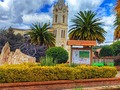 Combita - Boyaca, que en lengua chibcha quiere decir Mano de Tigre y Llanto de Vida, un lugar maravilloso y lleno de espíritu, lugar donde se encuentra en el parque principal un homenaje a Nairo Quintana.  #colombiatravel #combitaboyaca #vivacolombia #moteroscolombia #sabado