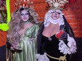 Las #santas #dragqueen de la noche @laslegendarias1 @lamissblossom y la ganadora del #santamadamemelano @pilindragqueen