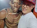 Con algunos artistas, estrellas, personalidades, faranduleando cómo dicen por ahí 🤭