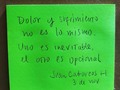 El sufrimiento no es consecuencia del dolor sino de nuestra rigidez moral para apreciar las lecciones de la vida. . . . . . . . . #Moral #escritoresdeinstagram #escritos #poemasenespañol #frasesmotivadoras #microcuento #silencio #dolor #sufrimiento #leccionesdelavida #amorpropio #juanhaeckermann #desapego #pazmental