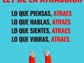 Para tenerlo en cuenta. #leydelaatraccion 👈
