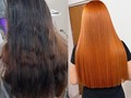 cobres radiantes #cobre #copperhair #copper #cobrehair #cabellosano #cabelloscobrizos #cobrizos #antesydespues #beforeandafter