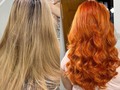 cobres radiantes #cobre #copperhair #copper #cobrehair #cabellosano #cabelloscobrizos #cobrizos #antesydespues #beforeandafter