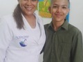 Junto a mi hermosa Pediatra Dra. Maritza Fernández luego de colocarme mi tratamiento