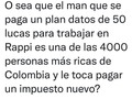 Y de pensar cuántos de esos q votaron por el q decían q los sacaría de la pobreza  ! hay cierto q ya no son pobres !