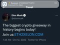 ❤️‍🔥❤️‍🔥❤️‍🔥Thank you Elon Musk for 27 ETH.