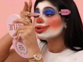 Yo maquillándome para ir a Walmart en thanksgiving 🤡😂