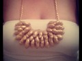 Collar hecho por mi (cascaras de pistacho) #eco #fashion