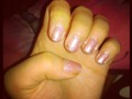 Sunday nails #pink #glitter