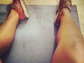 No pude ir a entrenar x cuidar a chanelita !!! Entrenó en casa #ceroexcusa #TGF