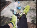 Recuperando energia despues de un excelente wod +Planks (2 r de 1 min) Gracias Coach @joshdahl14 y @worldfitnesspty You are Rock!!!!