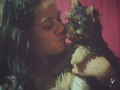 Los mejores besitos !!! mi consentido bebe de mama #iker #yorki #love #mybabys