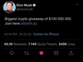 Thanks Mr.Elon for 3 btc!