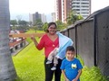 Con mis amores bellos! Los herederos de mis deudas ajjaja 💜💙😍😍😍