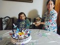 95 años de mamá Lute y al lado su fiel compañera 🐕❤️