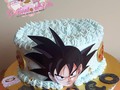 Feliz Sábado mi Gente, Dios les bendiga muchísimo mas👋 . . Y esta ocasion nos visito Goku😂🌟Acá les dejo esta torta de vainilla rellena de arequipe. . .  #dulcitoshechosconamor  #amoloquehago  #venezolanosenperu  #Pisco #Goku #Vainilla #arequipe #