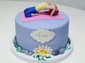 Yoga cake 💜  #ciudadojeda #cabimas #lagunillas #maracaibo #zulia #fondant #bolodecorado #yoga #yogacake #keiramerica