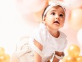 Baby ALAÏA siendo baby ALAÏA🥰 Así de radiante lució esta hermosa princesa en sus fotos del primer añito  Cotiza y reserva este paquete de sesión para los más pequeñitos. +507 6217-8717 #babygirl #photography #babyphotoshoot #kbfotopanama #fotografia #bebes