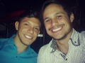 #friend #selfieaoscuras #drinks #smile #firsttime #disco #celebreichon #white #beforedance #yesterday #lastnight #mustacho #music