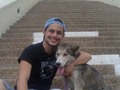 #ride #dog #husky #dawn #sunrise #daylight #obelisco #health #barquisimeto #fitguy #fitness #takearide #oneboyandhimdog #loveme #hug