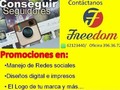 Sigan ya a @freedom.advertising507 Todo lo referente a tus Redes 📊📈📉