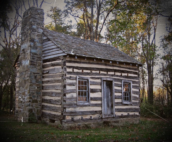 PreCivil War Log Cabin, Edited RedGage
