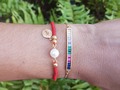 Bendiciones para todos Aquí les dejamos los modelos de pulseritas en oro GF que tenemos disponible... separa la tuya