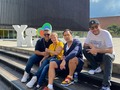 Que gran visita @boywondercf Maestro @kitosunshine Big Boss @laa.abuela hermosa