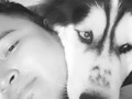 Pasen una hermosa noche 😋🐺 #vacaciones #agosto #sivarland #elsalvador #husky