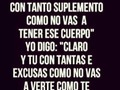 Basta de excusas, hace mucho tiempo las dejé, yo era uno de los que vivia de ellas pero Prefiero los cambios y los resultados y tú, Que prefieres ?