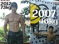 Si el pudo Lograr un cambio, tu tambien puedes, que esperas?  Me decían siempre los Grandes y mi mejor motivación soy yo, me inspira mucho al verme antes y el actual y me hace seguir luchando por más! SON CAMBIOS QUE DE VERDAD ME INSPIRAN A NO ABANDONAR Y SENTIR LA PRESION DE MEJORAR CADA DÍA, NADIE VIENE HECHO, UNO SE HACE, asi que aprovecha tu tiempo y no lo desperdicies ✌😉 #contagiandoeldeporte desde temprano