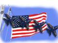 Blue Angels and the Anerican Flag