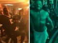 Mark Ingram Celebrates Saints' Win in Nothing But Towel at Postgame Dance Party