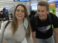 'Love Island' Lauren Coogan Finds Airport Romance After Leaving Villa