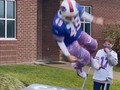 Buffalo Bills Fan Smashes Table After Smashing Cancer, Epic Video!