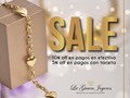 Teniendo en cuenta el #DiaSinIva que se realiza a nivel nacional y por el cual, nuestra joyería 💎 esta excento, es decir que no aplica, tendremos el 10% de descuento para pagos en efectivo y del 5% de descuentos para pagos con tarjetas los días 19 y 20 de Noviembre en todos los puntos de la ciudad de Barranquilla y en Montería.🌟🌟  #diasiniva #joyeria #descuentos #laguaca #barranquilla #monteria #colombia