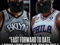 James Harden reflexiona sobre su tiempo en Brooklyn después de que los Brooklyn Nets cambiaran tanto a Kevin Duran a Kyrie Irving.