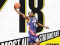👑 XVIII 🌟  ¡LeBle James no es ajeno al juego #NBAAllStar!  #DidYouKnow: ¡Está listo para convertirse en el único jugador en la historia de la NBA en jugar 19 Juegos de Estrellas! 🙌