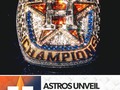 ¡Los Astros muestran sus anillos de la Serie Mundial 2022! 💍