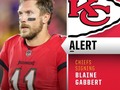 #Chiefs a firmando a el QB Blaine Gabbert. (📷 @NFL)