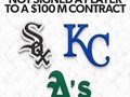 Con Bryan Reynolds firmando un contrato de 106,75 millones de dólares con los Piratas, ahora solo hay tres equipos de la MLB que nunca han firmado un contrato de un jugador de 100 millones de dólares.
