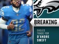 ÚLTIMA HORA: Lions cambia a D'Andre Swift a Eagles. (a través de @rapsheet y @tompelissero)