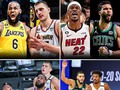 Los Angeles Lakers, Denver Nuggets, Miami Heat y Boston Celtics están todos 2-1 en sus respectivas series de playoffs.  Los mismos equipos fueron los últimos cuatro equipos en la burbuja 👀