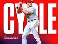 J.T. REALMUTO HITS PARA EL CICLO 🔥  Se convierte en el 17o receptor en la historia de la MLB.