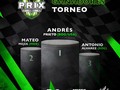 ¡Felicidades!  Estos fueron los 5 corredores que alcanzaron la meta en el torneo V-PRIX Medellín.
