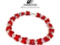 Rojo el color del Amor ❤️ Perfecta para este día #valentineday #swarovski💎 #mariposas🦋 @la_plateria
