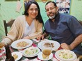 Recordando está cena romántica reservada este Miércoles.. un lugar ideal para este tipo de celebración, así que Viva el Amor...  Hoy los esposos @menroana Mendoza les preparamos una rica entrada de Nachos Monterrey maridado con nuestra @cervezayaracuy, luego 2 platos fuertes un Filete de lomito chilindron y el otro es medallones en salsa de hongos. De guarnición papitas colombianas a la parmesana y nuestra clásica y sencilla ensalada cesar que saben es muy rica   #miercoles #abierto #cena #lomito #nachos