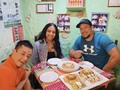 Una noche muy especial, hoy nos visitó Manuel @nelsonalejandro962 con su papá y su hermanita, a degustar camarones al ajillo en salsa rosada y un plato mixto Méxicano.  #camarones #sabado #sabadoporlanoche